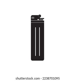 Diseño de la ilustración del vector del icono del encendedor de gas