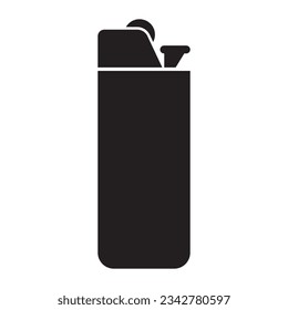 gas lighter icon vector illustration logo design