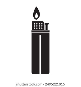gas lighter icon vector illustration design template