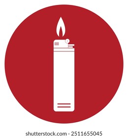 Gas Lighter icon vector illustration design