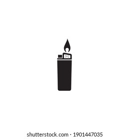 Gas Lighter vector icon illustration design,symbol and background.