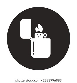 Gas Lighter vector icon illustration design,symbol and background.