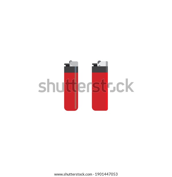 Gas Lighter vector icon illustration\
design,symbol and\
background.