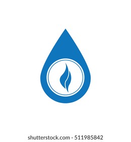 gas logo template design