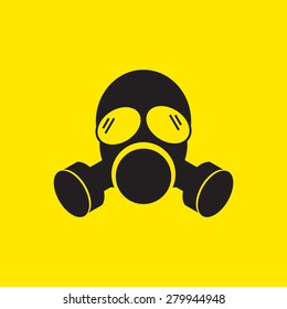 Gas mask.