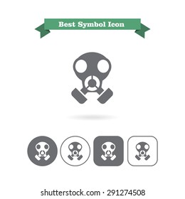 Gas mask icon