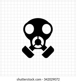 Gas mask icon