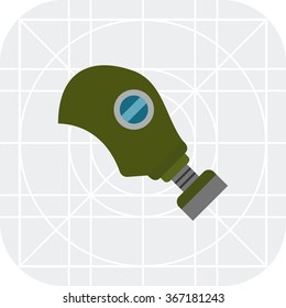 Gas mask icon