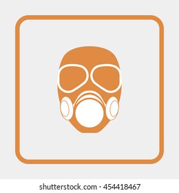 Gas mask icon.