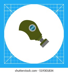 Gas mask icon
