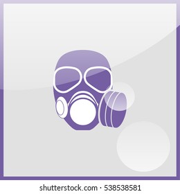 Gas mask icon.