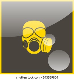 Gas mask icon.