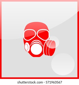 Gas mask icon.