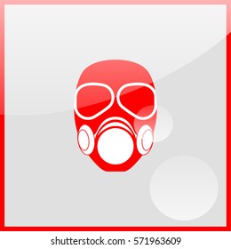 Gas mask icon.
