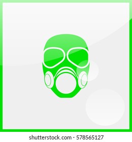 Gas mask icon.