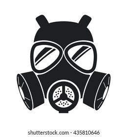 Gas mask Icon Isolated on White Background