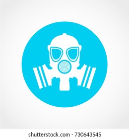 Gas mask Icon Isolated on White Background