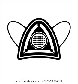 Gas Mask Icon, Toxic Gases, Airborne Pollutants Protective Wear Vector Art Illustration