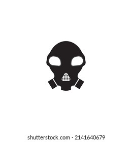 Gas mask Icon, vector illustration Isolated on a White Background