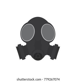 Gas mask icon, vector illustration design. War collection.