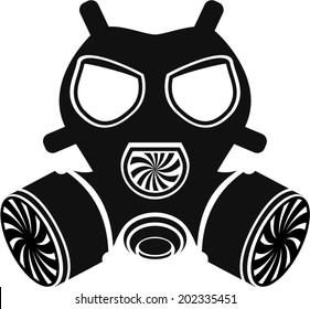 Gas mask vector