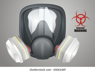 Gas mask vector