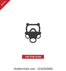 Gas mask vector icon