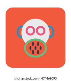 Gas Mask Vector Icon