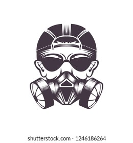 Gas  mask vector illustration