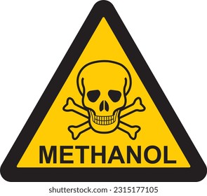 gas metanol, incoloro, inflamable, toxico, material combustible, precaución, señal, símbolo, methanol gas, colorless, colorless, flammable, toxic, combustible material, caution, signal, symbol