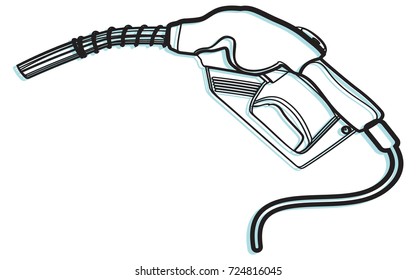 Gas Nozzle - Illustration