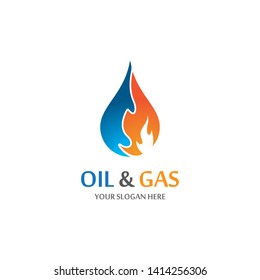 Modern Styled Logo Oil Gas Business Stock Vector (Royalty Free) 501467674