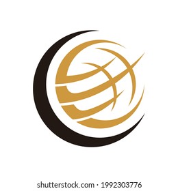 Gas and oil industrial logo design idea with oil drop and flame shape. Black and Gold logo concept for energy business. Energy resources logo layout.