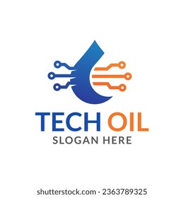 gas and oil logo design vector illustration