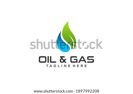 Gas and Oil Logo Template Design, Symbol, Icon