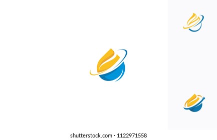 gas and oil resources logo vector icon