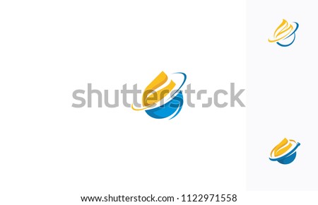 gas and oil resources logo vector icon