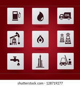 Gas and oil sign,icons,vector