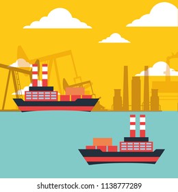 gas oil tanker ships transport chemical industry