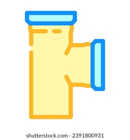 gas pipeline color icon vector. gas pipeline sign. isolated symbol illustration