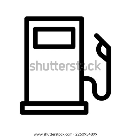 gas pump icon color editable