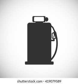 Gas Pump Icon silhouette