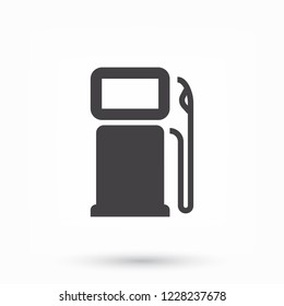 gas pump icon. Vector  Eps 10 