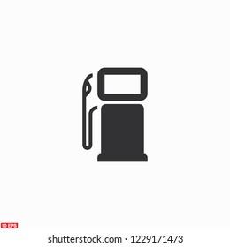 gas pump icon. Vector  Eps 10 