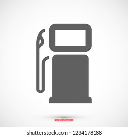 gas pump icon. Vector  Eps 10 