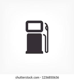 gas pump icon. Vector  Eps 10 