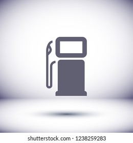 gas pump icon. Vector  Eps 10 