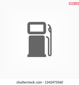 gas pump icon. Vector  Eps 10 
