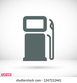 gas pump icon. Vector  Eps 10 