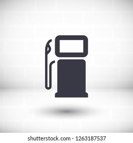 gas pump icon. Vector  Eps 10 